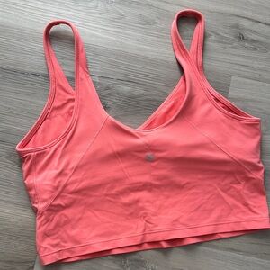 Lululemon Athletica Align Coral Sports Bra/tank
